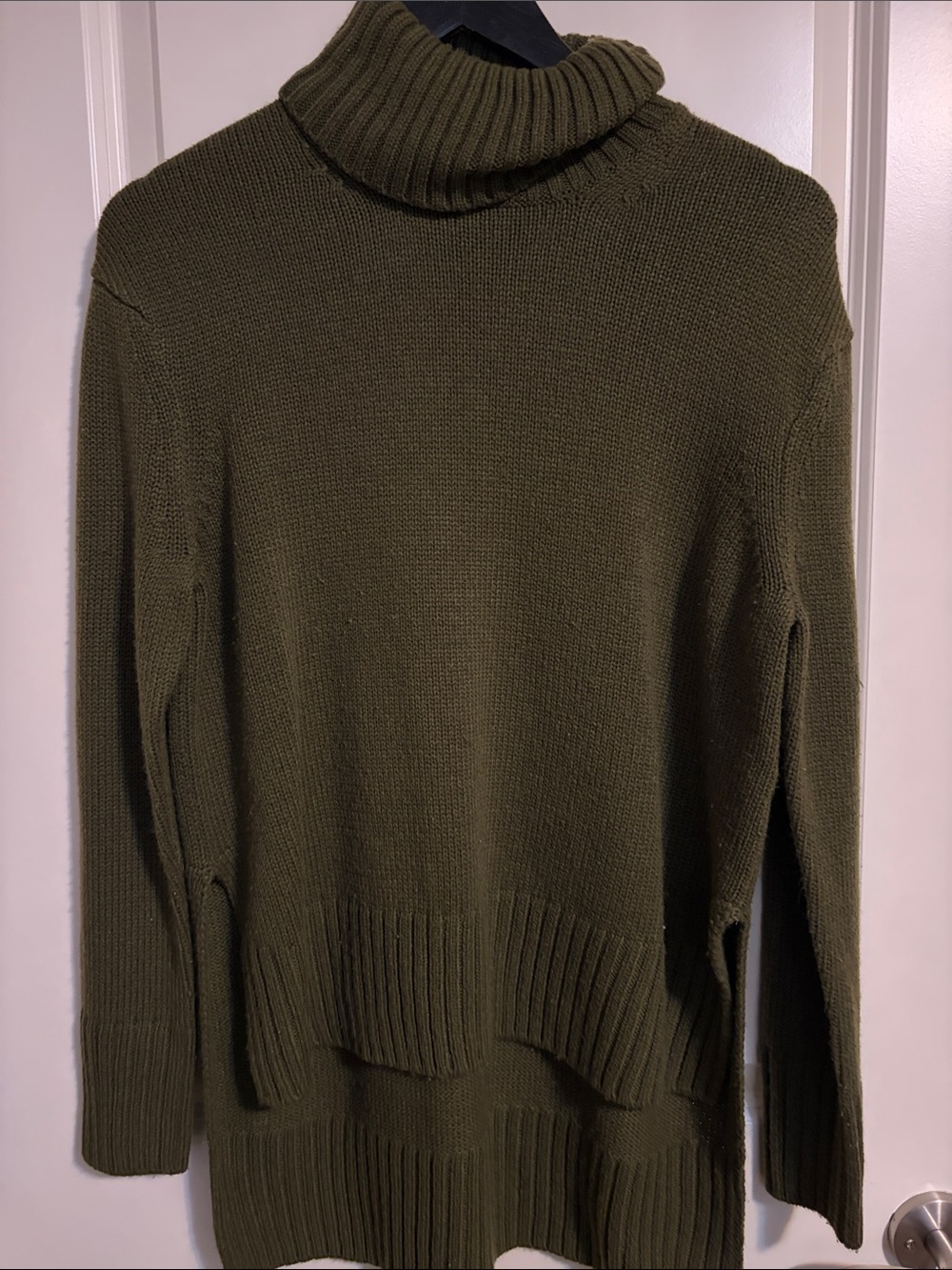 Joe Fresh Olive Cowl Neck Sweater